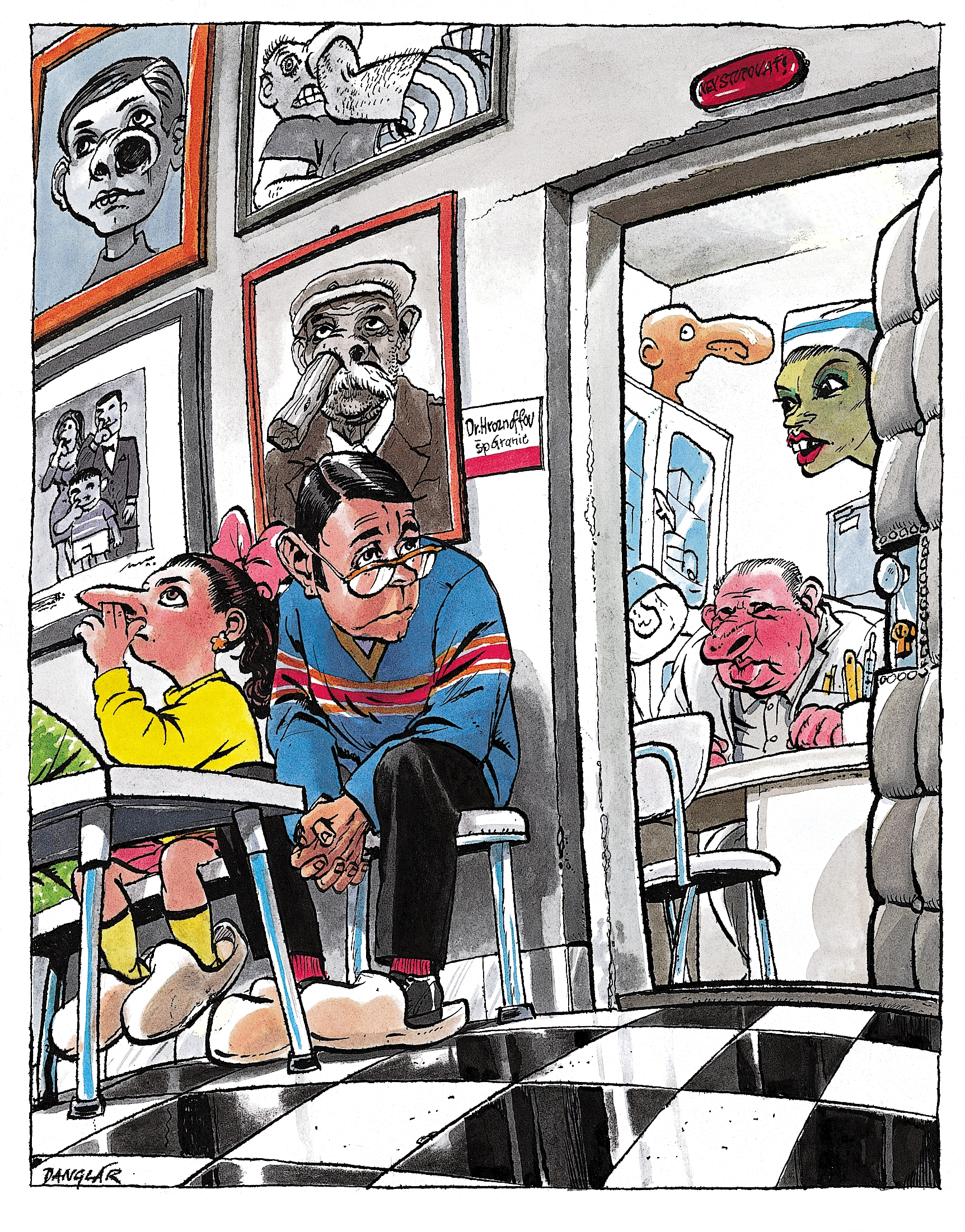Danglár ilustrácie