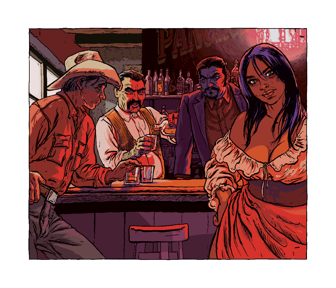 CITIES OF THE PLAIN DANGLAR FINE ART PRINT ON DEMAND