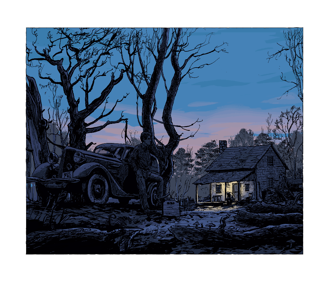 THE ORCHARD KEEPER CORMAC MCCARTHY DANGLAR FINE ART PRINT ON DEMAND