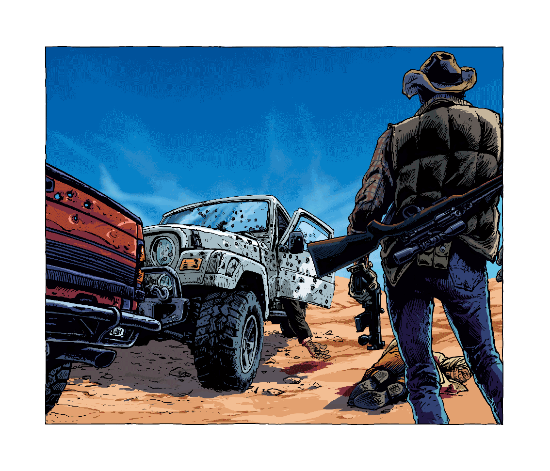 NO COUNTRY FOR OLD MAN CORMAC McCARTHY DANGLAR FINE ART PRINT ON DEMAND