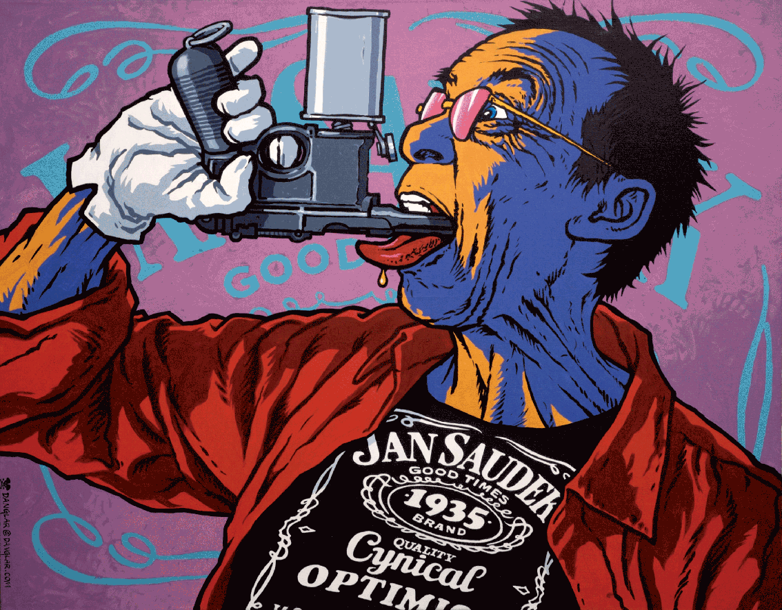 JAN SAUDEK DANGLAR PAINTINGS