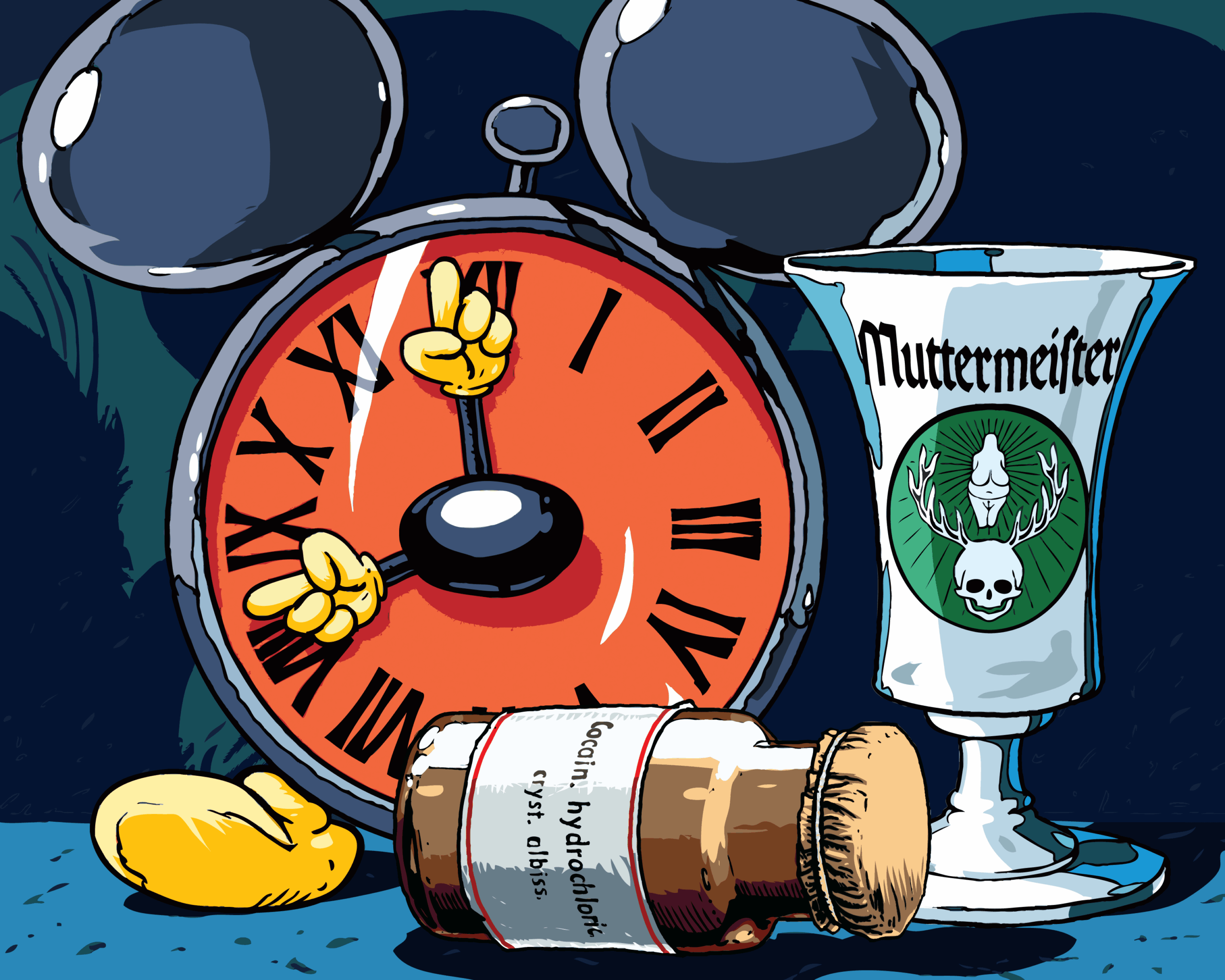 Sigmund Freud Danglar Mickey Mouse