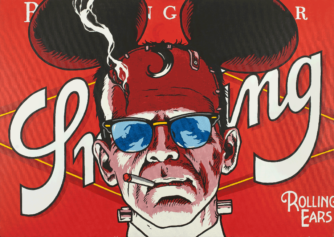 Boris Karloff Danglar Paintings