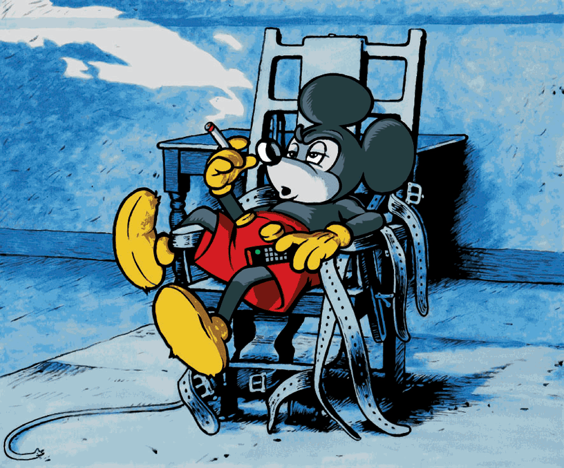 Mickey Mouse Danglar paintings