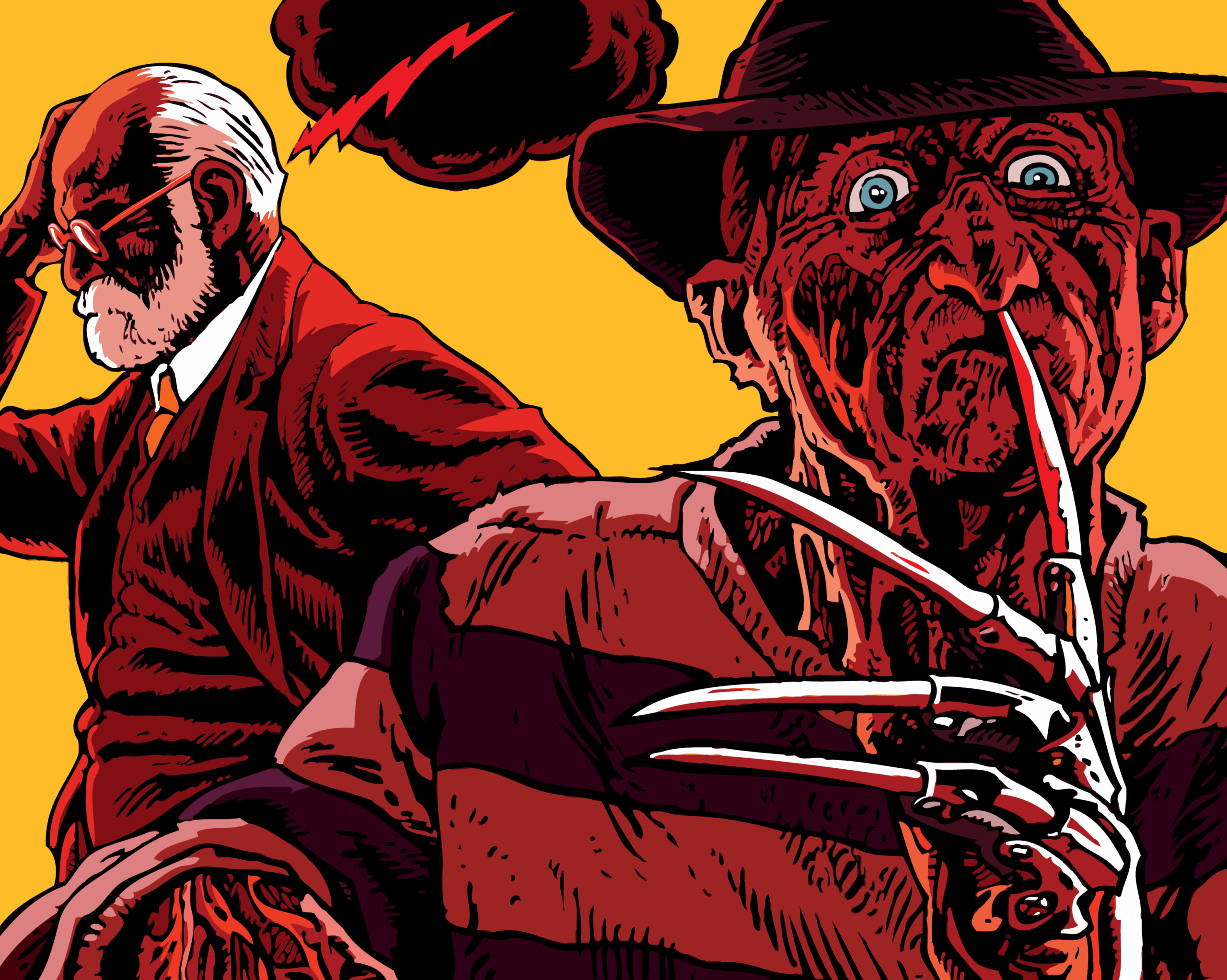 Sigmund Freud Danglar Paintings